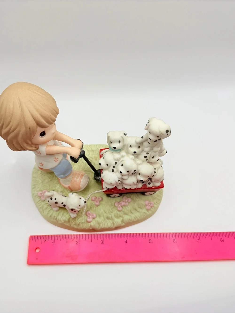 Precious Moments Disney Showcase 101 Dalmatians Wagon Figurine – 2013 #132004